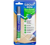Rainbow Chalk Grout Pen - Designed For Restoring Tile Grout In Bathrooms & Kitchens (Grey)