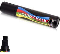 Rainbow Chalk Liquid Red Marker 15mm Chalk Pen Large - Nib