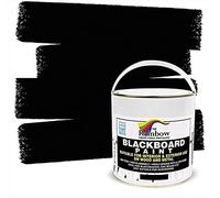 RAINBOW CHALK MARKERS LTD Blackboard Paint - 2.5 Litre Suitable for Chalkboards Water-based, non-toxic, weather-proof