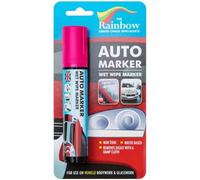 Rainbow Chalk Markers Pink 15 mm Tip Car Marker Pen, Window Marker