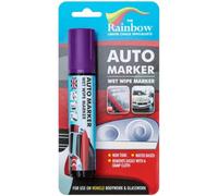 Rainbow Chalk Markers Purple 15 mm Tip Car Marker Pen, Window Marker