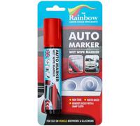 Rainbow Chalk Markers Red 15 mm Tip Car Marker Pen, Window Marker