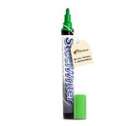 Rainbow Chalk Markers Steelwriter Marker Pen - Green | 5 mm Bullet Nib | Temporary Marking & Writing on Steel & Metal | Wipe Clean, Water Resistant | Non-Toxic, Chloride Free | Touch Dry in 1 Min