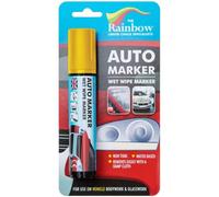 Rainbow Chalk Markers Yellow 15 mm Tip Car Marker Pen, Window Marker