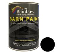 Rainbow Chalk Rainbow Barn Paint 5 Litre (Barn Black)