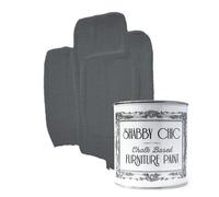 Rainbow Chalk Shabby Black Chalk Chic Based Garden Paint 1 Litre (Post Black)