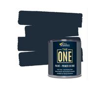 Rainbow Chalk The Indoor Outdoor One All-In-One Paint & Primer Clay Matt, 1 L Multi-Surface Coat Formula Easy Decorating For Home Garden Low