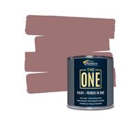 Rainbow Chalk The Indoor Outdoor One All-In-One Paint & Primer Soft Taupe Matt, 250 Ml Multi-Surface 1 Coat Formula Easy Decorating For Home