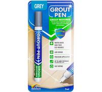 Rainbow Chalk Twin White Pen Pack Grout - Designed For Restoring Tile Grout Bathrooms & Kitchens (White)