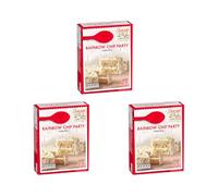 Rainbow Chip Party Cake Mix 3X425g - Funfetti Style Vanilla Cake Mix with Colourful Candy Bits - Easy Baking for Birthdays & Celebrations - Serves 36 Total