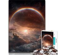 Rainbow Cloud Adult Jigsaw Puzzles 1000 Pieces,Stress Reliever Difficult Challenge Deal As Gifts for The Whole Family (50x75cm)
