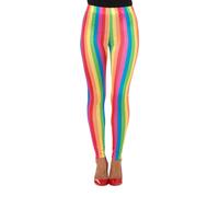 Rainbow Clown Leggings, Multi-Coloured