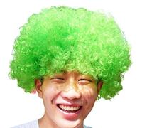 Rainbow Clown Wig, Halloween Costume, Afro Fan Wig, Multicoloured Decorative Accessories for Unisex Adults, Funny Disco, Carnival, Cosplay