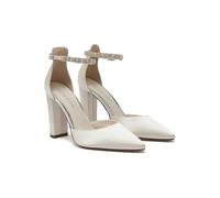 Rainbow Club Amelie Ivory Ankle Strap Wedding Shoes, 6
