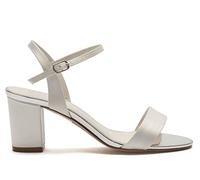 Rainbow Club Margot - Ivory Satin Strappy Wedding Sandals UK 6.5