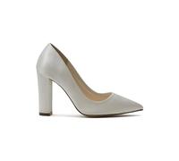 Rainbow Club Remi Ivory Satin Wide Fit Wedding Court Shoes, 5