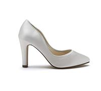 Rainbow Club Womens Ebony Pump, Ivory, 3 UK
