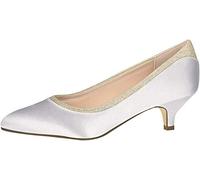 Rainbow Club Women's Jara Pump, Ivory, 7.5 UK Wide