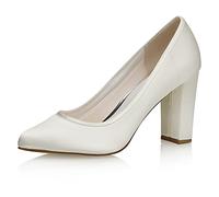 Rainbow Club Womens Keily Pump, Ivory, 7 UK