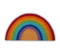 Rainbow Coir Doormat Premier Housewares Multi 100cm diameter