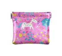 Rainbow Color Cute Unicorns Fashion Women Leather Cash Wallet Fancy Cosmetic Bags for Purse for Men Women Travel soporte de monedas para