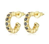 Rainbow Color Zircon Color Stud Earrings Ear Hoops Jewelry