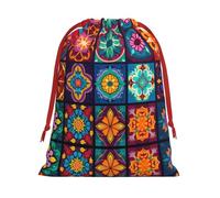 rainbow-colored pattern M Patterned Gift Bags - Add a touch of formality to weddings, Christmas, birthdays, and anniversaries - (S - L)