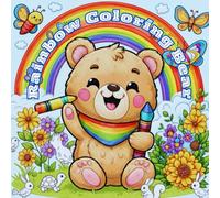 Rainbow Coloring Bear book: Rainbow Coloring Bear