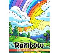Rainbow Coloring book: 40+ high-quality pages of pictures for relaxation, perfect for kids to draw on special occasions like birthdays with the Magical Colorbook.