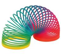 Rainbow Colour Magic Slinky Spring