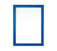 Rainbow Colour Range Picture/Photo/Poster frame- With an MDF backing board- Ready to hang or stand - With a High Clarity Styrene Shatterproof Perspex Sheet-Blue-7" x 5"