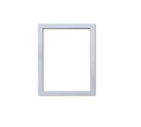 Rainbow Colour Range Picture/Photo/Poster frame- With an MDF backing board- Ready to hang or stand - With a High Clarity Styrene Shatterproof Perspex Sheet - White Gloss 14" x 11"