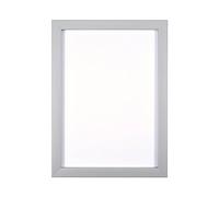 Rainbow Colour Range Picture/Photo/Poster INSTAGRAM SQUARE frame - With an MDF backing board - Ready to hang - With a High Clarity Styrene Shatterproof Perspex Sheet - Very Light Grey 12" x 12"