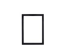 Rainbow Colour Range Picture/Photo/Poster INSTAGRAM SQUARE frame - With an MDF backing board - Ready to hang - With a High Clarity Styrene Shatterproof Perspex Sheet - Black Gloss 6" x 6"