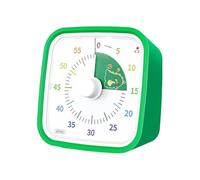 Rainbow Countdown Timer - Kids Visual Clock, 60 Minute Alarm Case, Adaptable Timing Feature | Classroom Study Kitchen Office Meeting Educational Timer For Students Adults Home Productivity