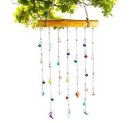 Rainbow Creator - Decorative Glass Rainbow Creator - Hanging Mobile Suncatcher with Window Effect, for Outdoor Garden, Patio, Fence, Tree Wall, Door, Living Room, Bedroom