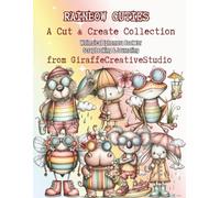 Rainbow Cuties Ephemera Book: 140+ Rainy Colorful Fussy Cut Designs for Collage & Mixed Media: Single-Sided Bright Summer Character Cut-Outs in a Cute ... Projects (Whimsy Collage Ephemera Cut-Outs)