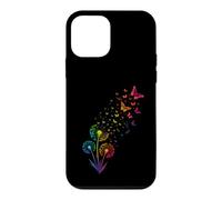 Rainbow Dandelion Butterfly Nature Case for iPhone 12 mini