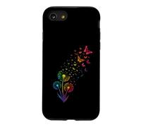 Rainbow Dandelion Butterfly Nature Case for iPhone SE (2020) / 7/8