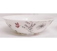 Rainbow Decors Secret Garden Bowl Fine Bone China Flowers Butterflies and Bees Hand Decorated in UK