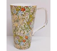 Rainbow Decors William Morris Golden Lily Mug 500 ml Fine Bone China Large Latte Lilies Floral Cup Hand Decorated UK