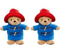 Rainbow Designs Classic Paddington Bear Bean Toy -Adorable 12cm Paddington Bear Teddy Bean Toy - Soft Plush Toy for Children, Great for Story-time, Nap Time Cuddles & Outings (Pack of 2)