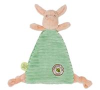 Rainbow Designs CLASSIC PIGLET COMFORT BLANKET, Baby, Green | Soft plush fabric, comforting companion, baby-safe design, suitable from birth