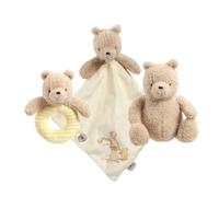 Rainbow Designs Disney Winnie the Pooh 100th Baby Gift Set - Plush, Comforter & Rattle