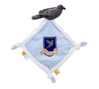 Rainbow Designs Harry Potter Ravenclaw Comfort Blanket for Newborns - Soft Plush Comforter with Raven and Crest - Baby Snuggle Blanket with Knotted Corners & Tactile Tags