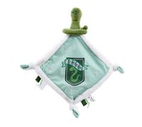 Rainbow Designs Harry Potter Slytherin Comfort Blanket for Newborns - Soft Plush Comforter with Snake Head and Crest - Baby Snuggle Blanket with Knotted Corners & Tactile Tags