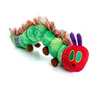 Rainbow Designs HC96211 Very Hungry Bean Inspired by Eric Carle's Classic Book, Multicolour Caterpillar Toy, Gift for Newborns & Toddlers
