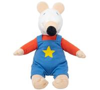 Rainbow Designs Maisy Soft Toy - Soft Stuffed Mouse with Velvety Tail, Maisy Mouse Early Years Book Adventure Character - Great for Bedtime Stories