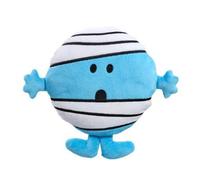 Rainbow Designs Mr Bump Small Plush Toy - Mr.Men Blue Pink Character Soft Toy -Cuddly Companion for Children's Adventures and Bedtime Comfort