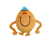 Rainbow Designs Mr Tickle Large Sofa Cushion with Stretchy Arms - Classic Mr. Men Character Cushions - Colourful Super-Soft Decorative Cushion for Children's Bedrooms, Living Rooms and Playroom